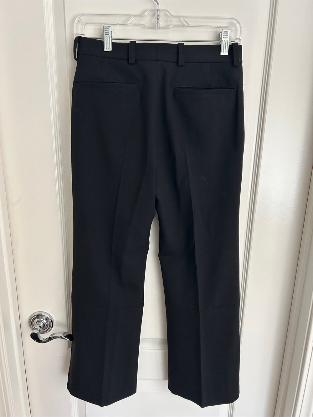 Chloe cropped Black Dress Pants - Classic Straight Fit 36